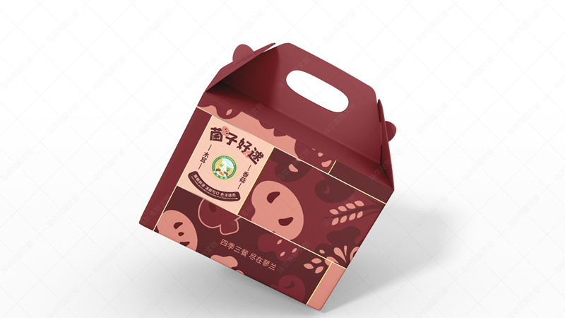 蓼兰优品香菇木耳包装包装设计