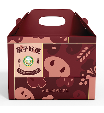 蓼兰优品香菇木耳包装包装设计