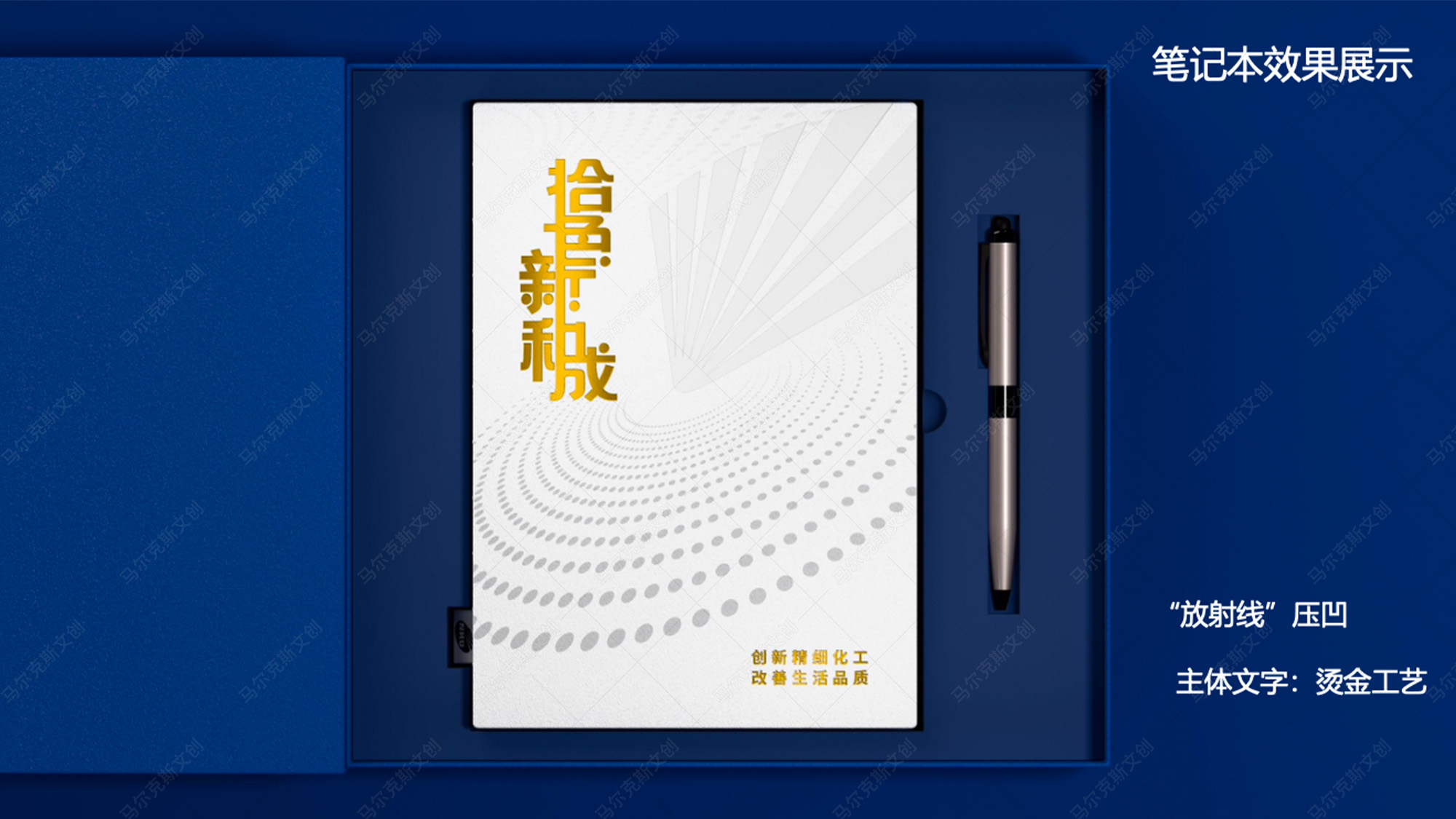 新和成文创笔记本套装设计案例赏析