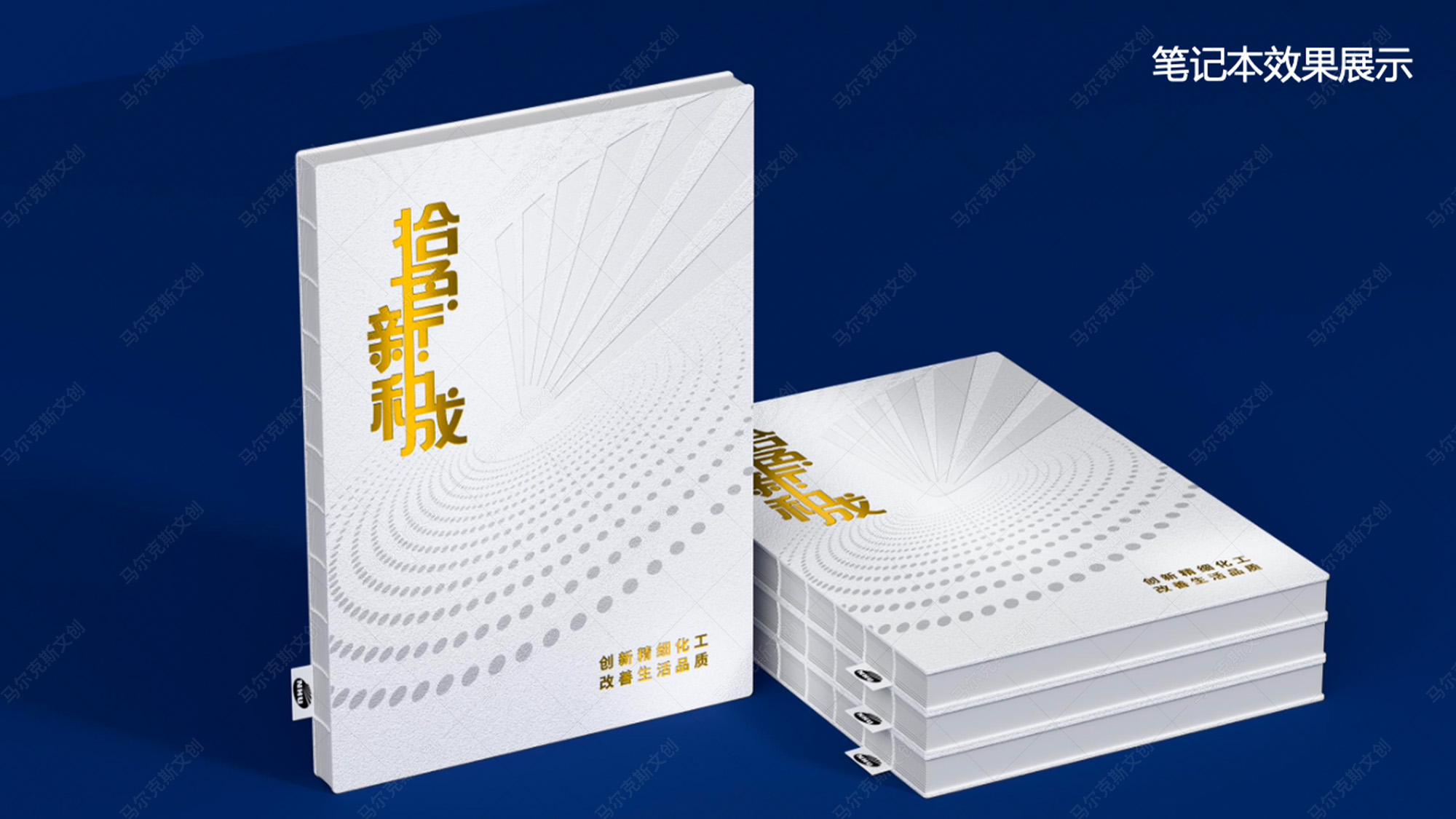 新和成文创笔记本套装设计案例赏析