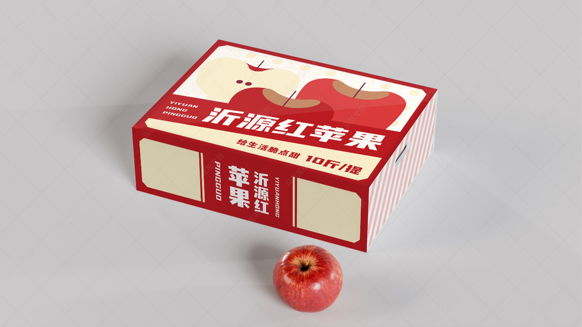 京博集团沂源红苹果产品包装设计案例赏析
