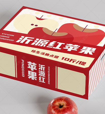 京博集团沂源红苹果产品包装设计案例赏析