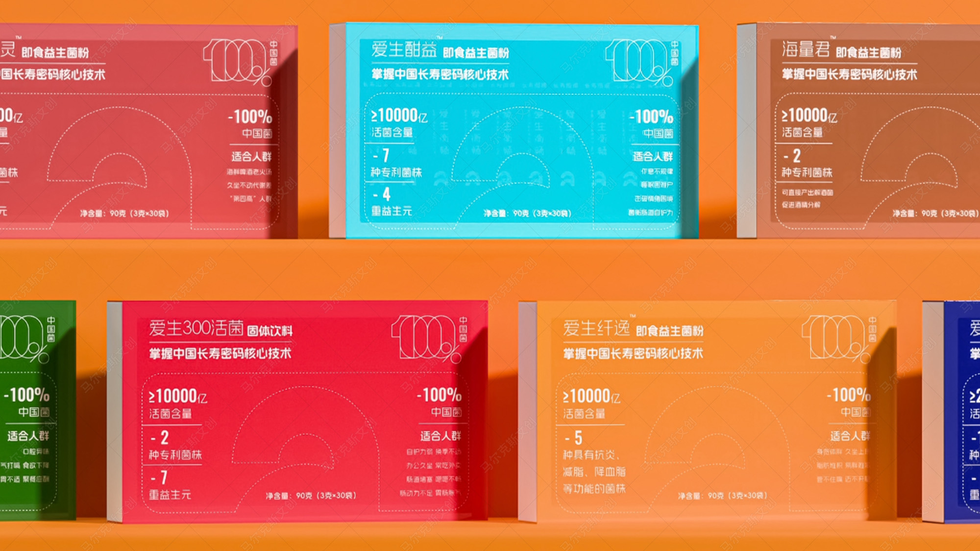 爱生生命益生菌包装案例赏析