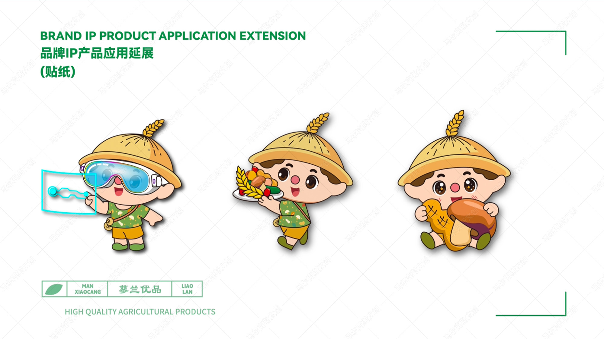 蓼兰优品品牌IP家族形象蓼不起设计案例赏析
