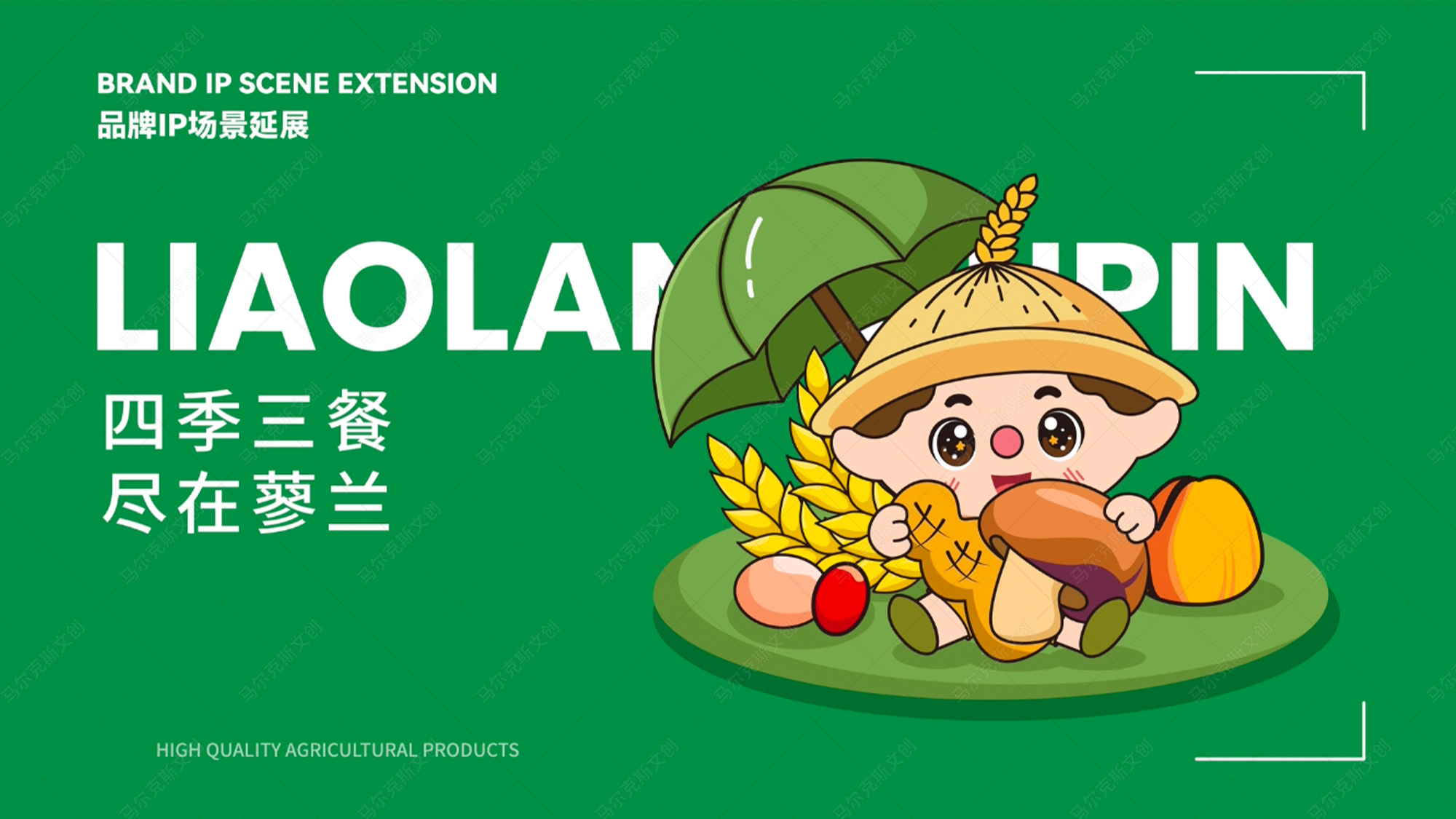 蓼兰优品品牌IP家族形象蓼不起设计案例赏析