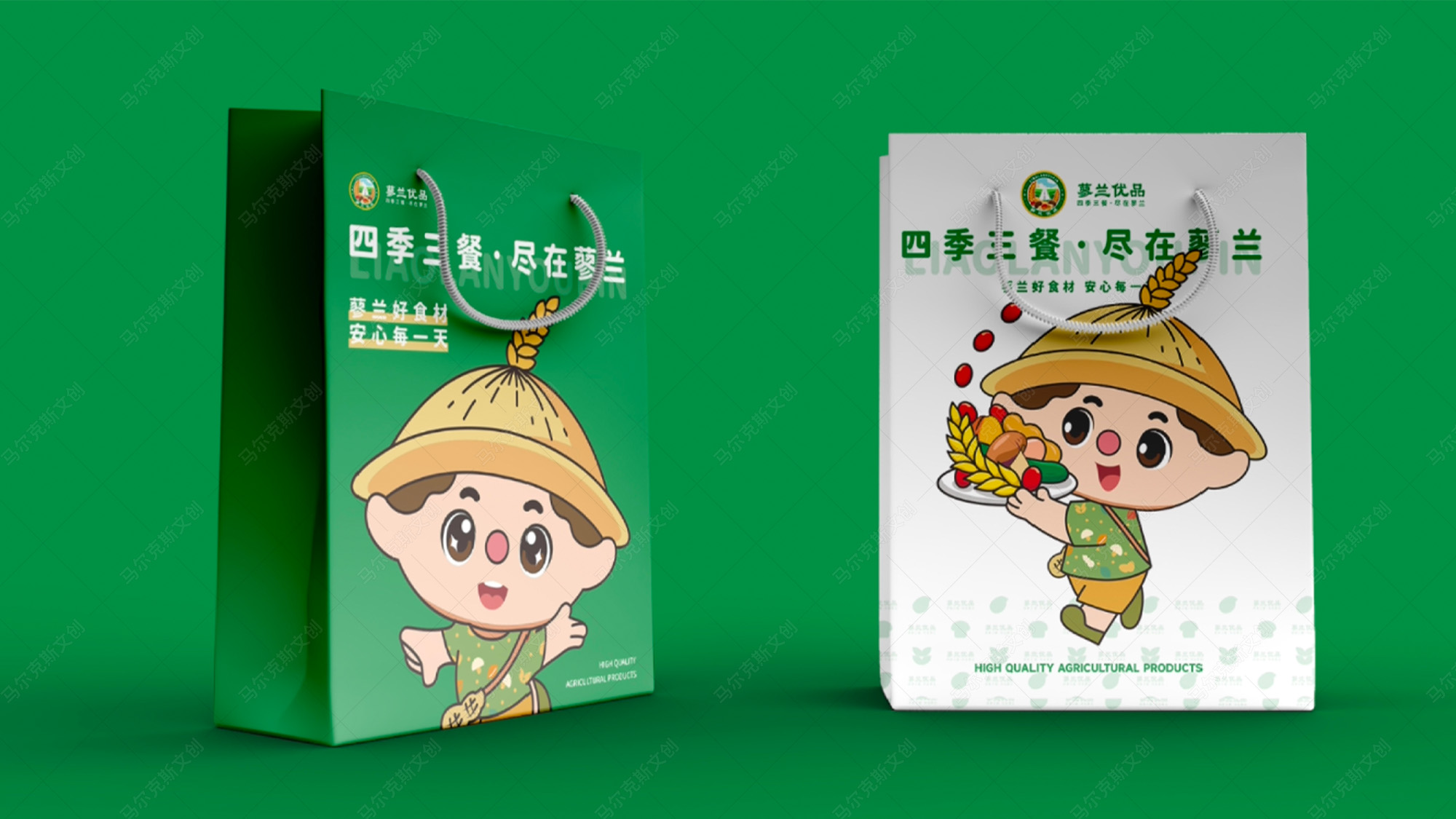 蓼兰优品品牌IP家族形象蓼不起设计案例赏析