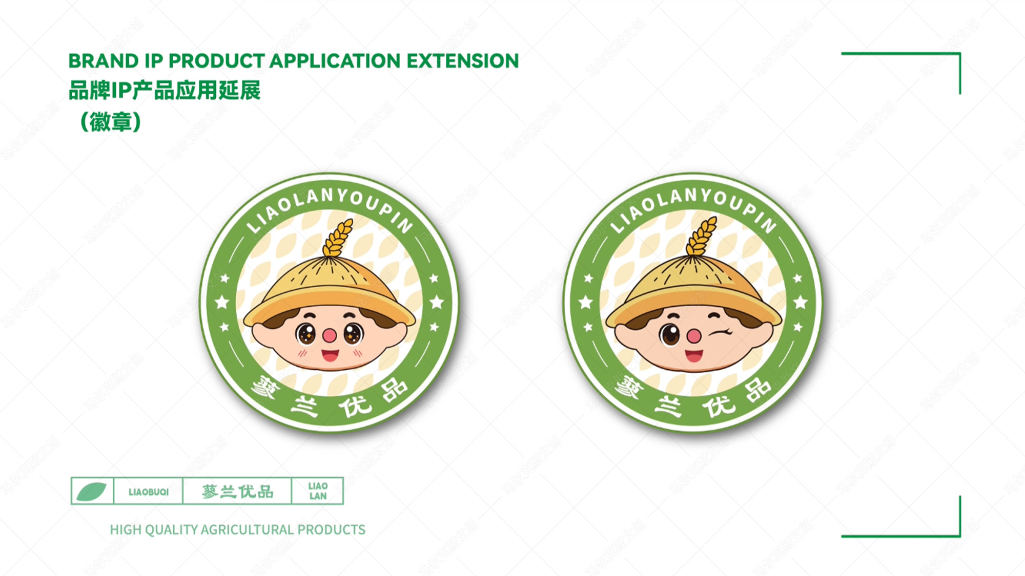 蓼兰优品品牌IP家族形象蓼不起设计案例赏析
