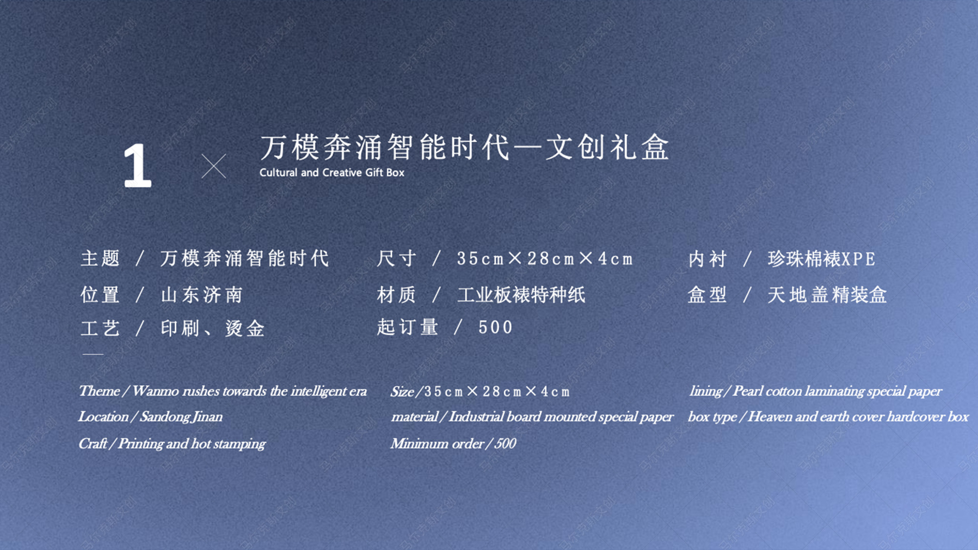 齐鲁软件园万模奔涌文创礼盒设计案例赏析